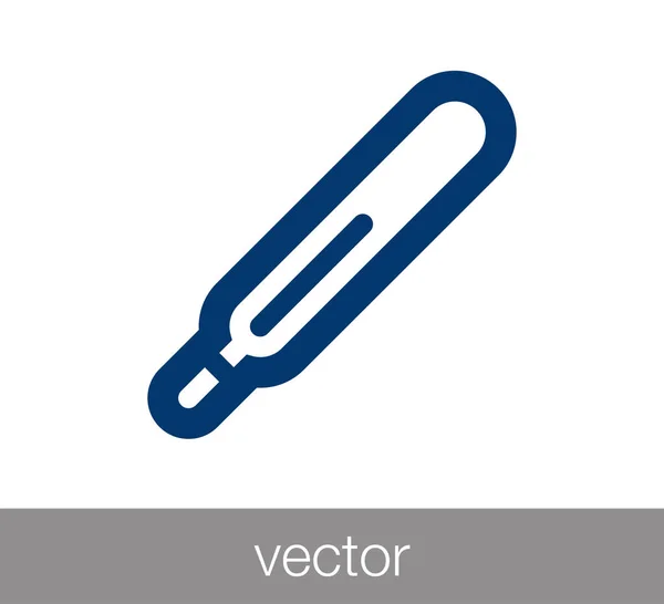 Signo de termómetro icono — Archivo Imágenes Vectoriales