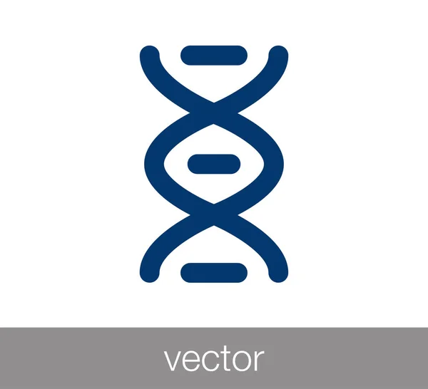 DNA pictogram illustratie — Stockvector