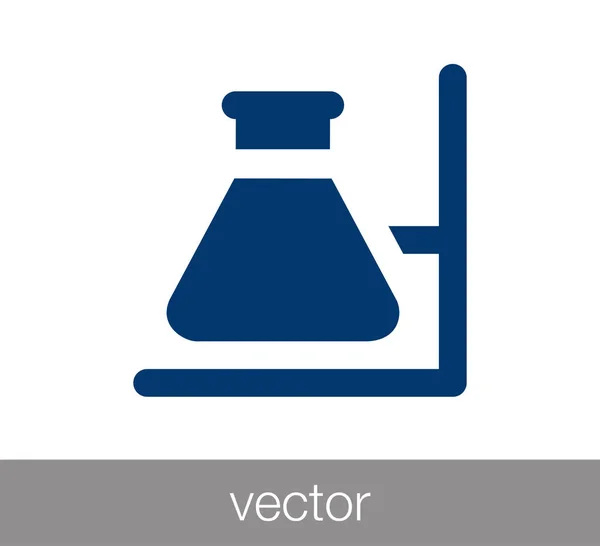 Pictogram van de testbuis — Stockvector