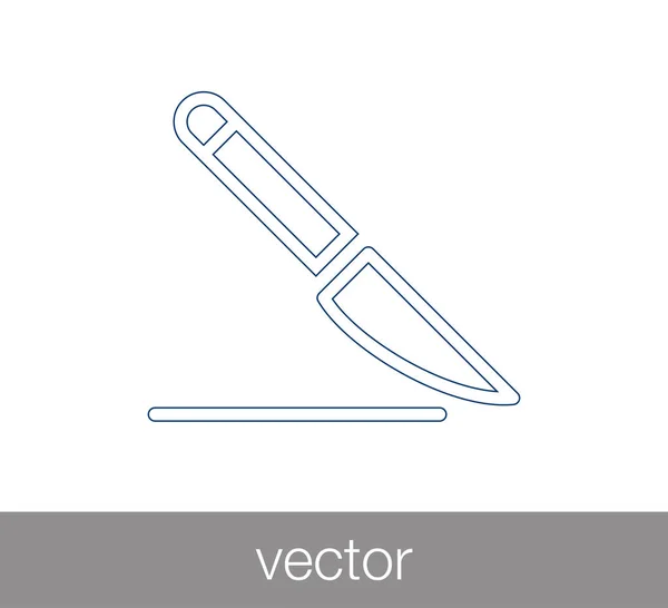 Illustration zum Skalpell-Symbol — Stockvektor