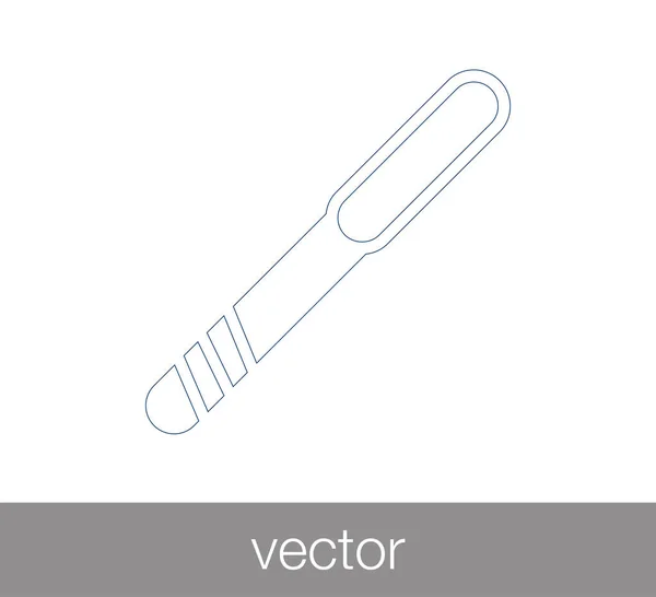 Scalpel icon illustration — Stock Vector