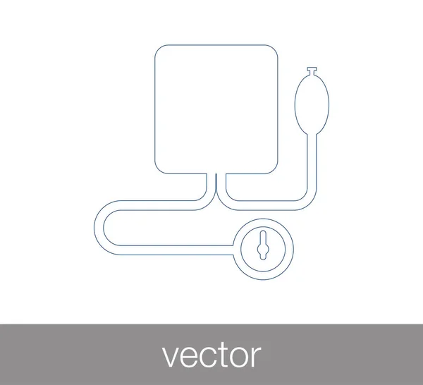 Icône de pression artérielle — Image vectorielle