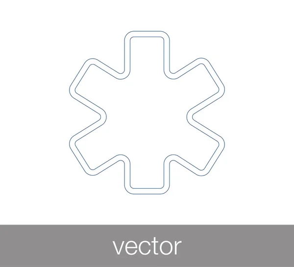 Иллюстрация значка здравоохранения — стоковый вектор