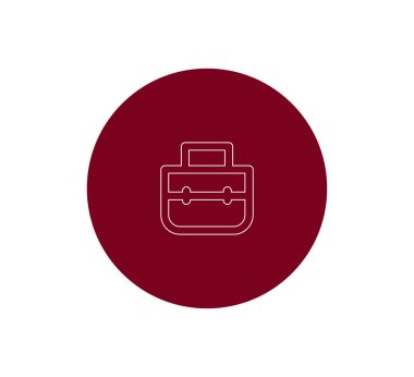 iş evrak çantası simgesi.