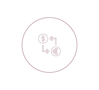 para değişimi simgesi