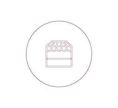 Mağaza açık simgesi.