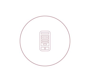 Cep Telefonu Simgesi.