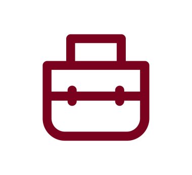 iş evrak çantası simgesi.