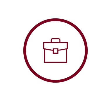 iş evrak çantası simgesi.