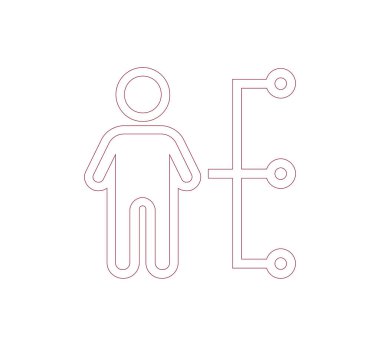 Basit ağ simgesini.