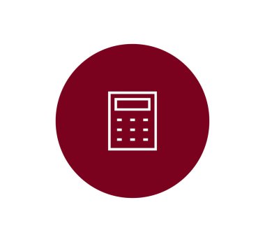 Hesap makinesi simge tasarlamak 