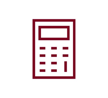 Hesap makinesi simge tasarlamak 