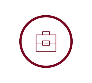 iş evrak çantası simgesi.