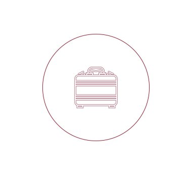 iş evrak çantası simgesi.