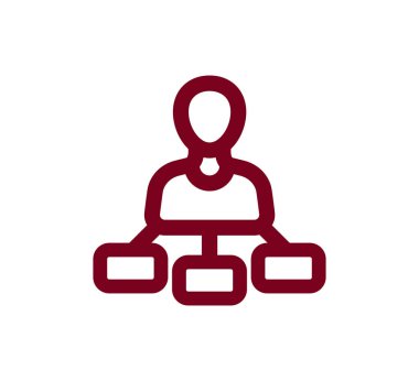 Basit ağ simgesini.