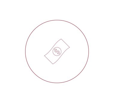 Para basit web simgesi