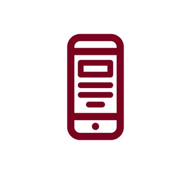 Cep Telefonu Simgesi.