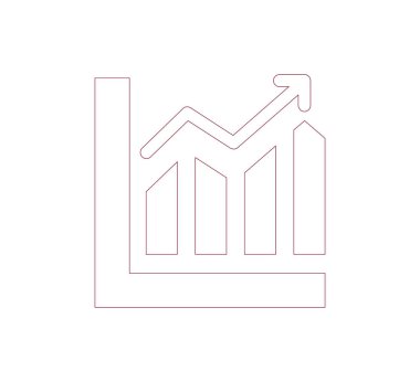 Grafik grafik simgesi.