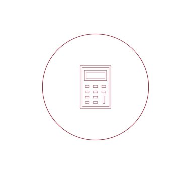 Hesap makinesi simge tasarlamak 