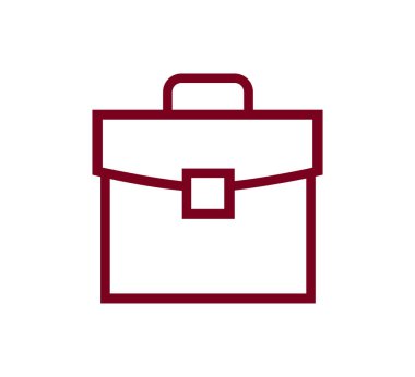 iş evrak çantası simgesi.