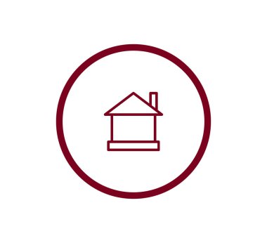 ev simgesini illüstrasyon