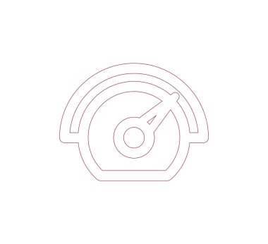 Hız ölçer simgesini