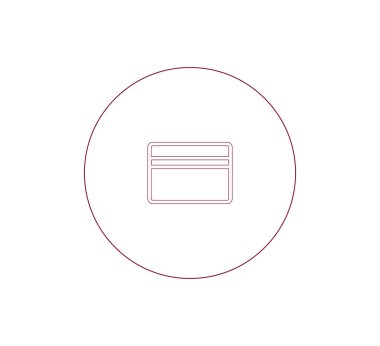 Kredi kartı simgesi.