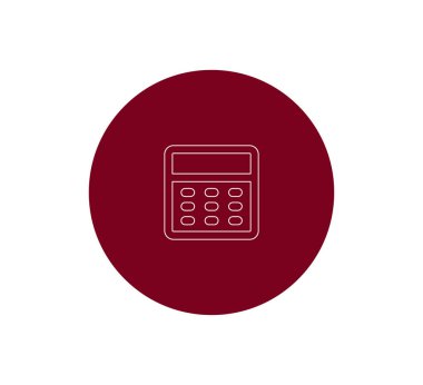 Hesap makinesi simge tasarlamak 