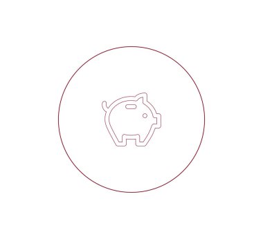 Domuz kumbarası simgesi