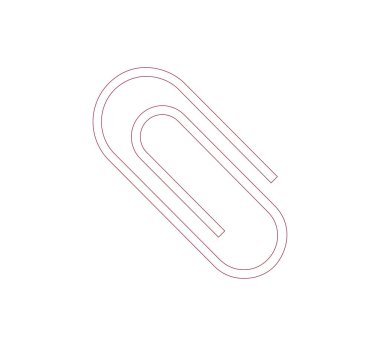 Kağıt kesme makinesi simgesi