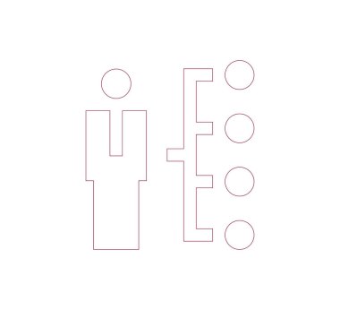 Basit ağ simgesini.