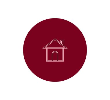 ev simgesini illüstrasyon