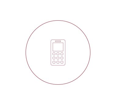 Cep Telefonu Simgesi.