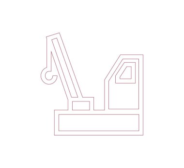 inşaat vinç simgesi 