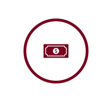 Para basit web simgesi