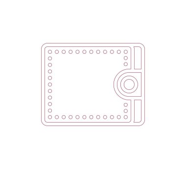 M-cüzdan simge tasarlamak