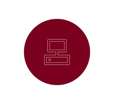 monitör web simgesi