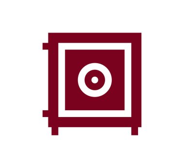 güvenli kasa simgesi