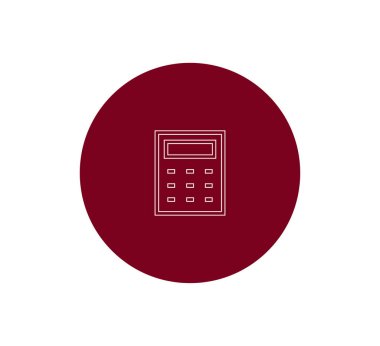 Hesap makinesi simge tasarlamak 