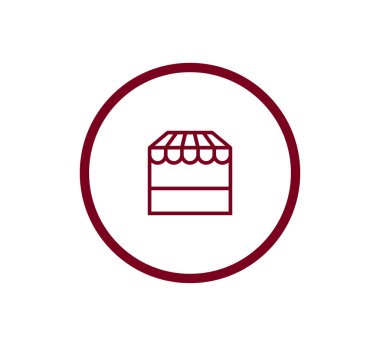 Mağaza açık simgesi.