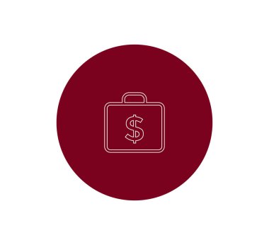 iş evrak çantası simgesi.