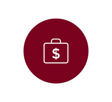 iş evrak çantası simgesi.