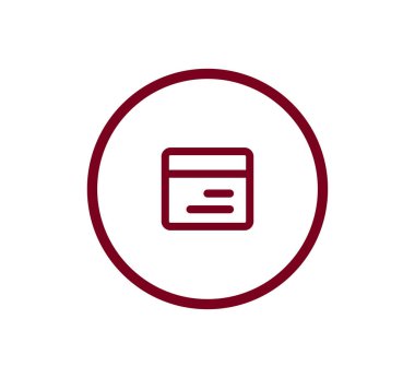 Arayüzü web simgesi.