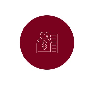 Para basit web simgesi