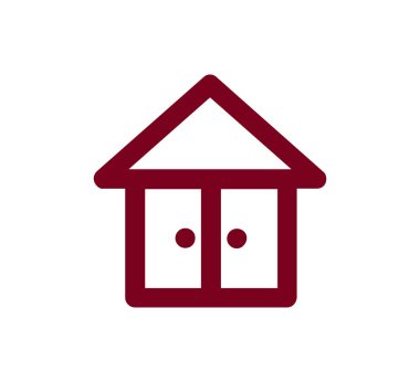 ev simgesini illüstrasyon