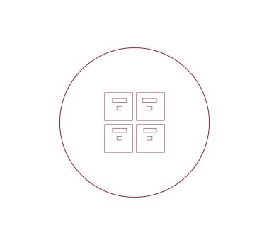 Arşiv dosyaları simgesi.