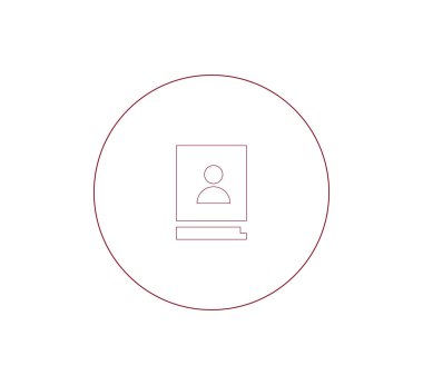 ID simgesi. kimlik simgesi.