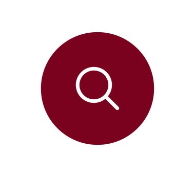 büyüteç simgesini illüstrasyon