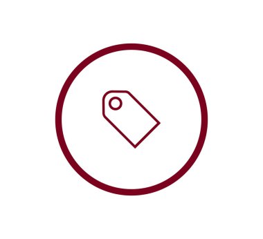 fiyat etiketi simgesi.