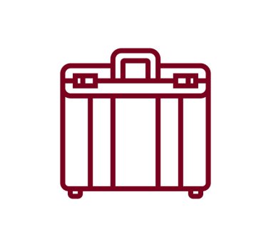 iş evrak çantası simgesi.